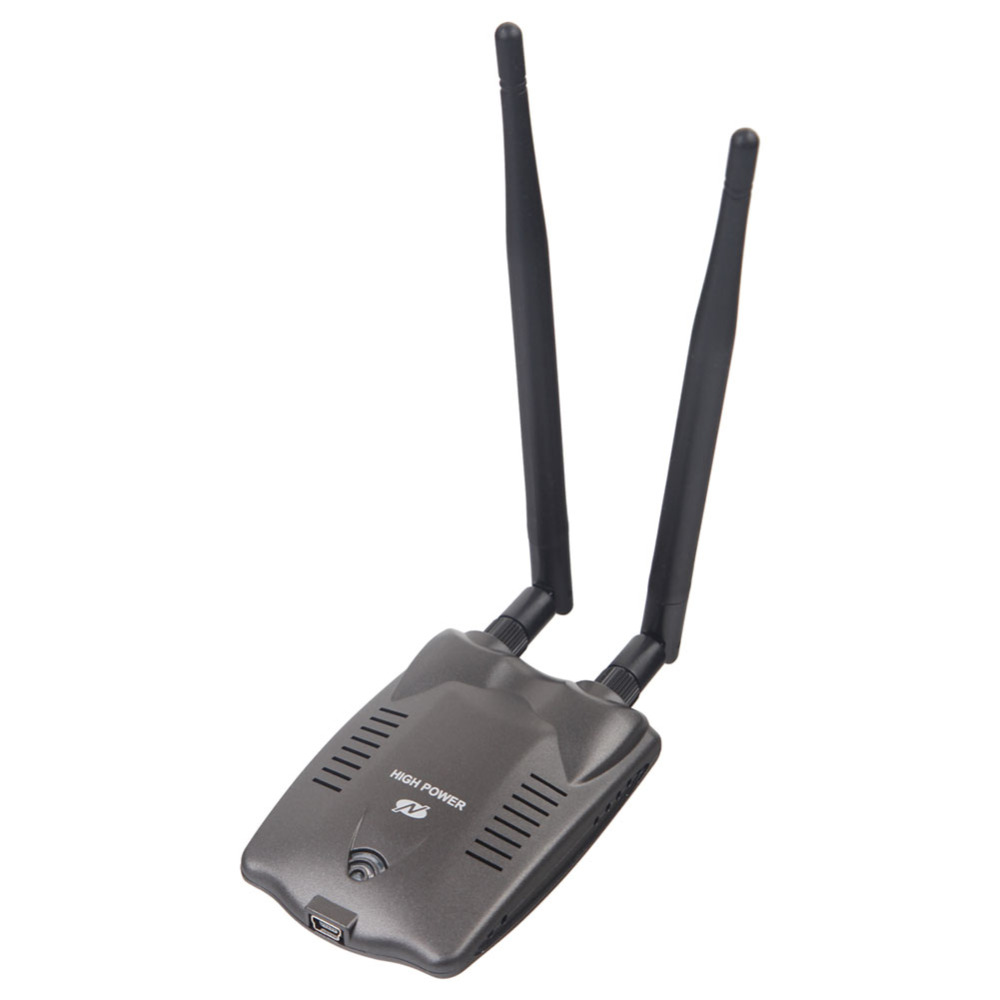 3000mW Wireless USB Wifi Adapter Long Range Dual Antenna Network Card 150Mbps 