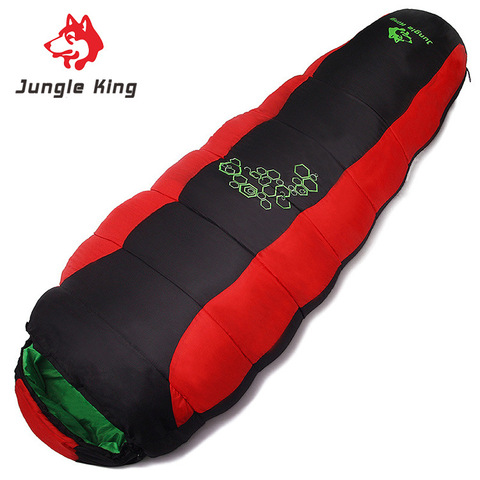 Jungle King 2017 thickening fill four holes cotton sleeping bags outdoor camping mountaineering special camping  bag movement ► Photo 1/6