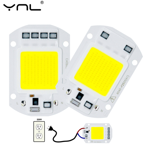 COB Chip LED Lamp 110V 220V 10W 20W 30W 50W Smart IC No Need Driver Lampada LED Bulb Lamp For Flood Light Spotlight Diy Lighting ► Photo 1/6