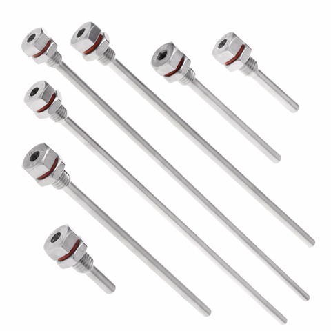 Hot New L35-300mm Thermowell Stainless Steel M10X1.5 Thread OD6mm For Temperature Sensor ► Photo 1/6