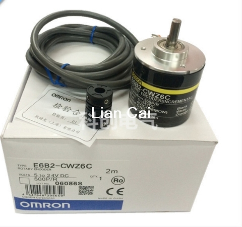 E6B2CWZ6C OMRON Rotary Encoder E6B2-CWZ6C 2500 2000 1800 1024 1000 600 500 400 360 200 100 60 40 30 20P/R 5-24v ► Photo 1/3