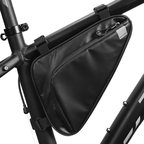 Sahoo Travel 122065 Mountain Water Resistant Bike Cycling Bicycle Front Frame Tope Tube Triangle Bag Storage Pack Pannier Pouch ► Photo 1/6