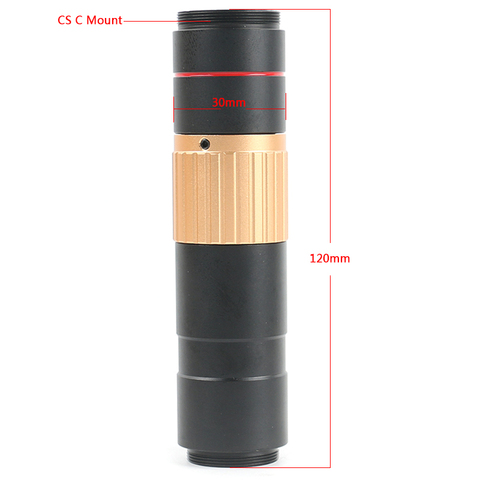 Industrial Video Microscope Camera 5.0mp Adjustable 600X Zoom CS C Mount Lens For Phone Touch Screen Flexible Flat Cable Check ► Photo 1/1