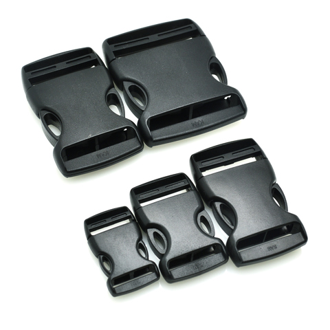 20mm 25mm 32mm 38mm 50mm Plastic Buckle black Arched&Inner Detach Buckle For Backpack Straps Outdoor sports backpack ► Photo 1/6