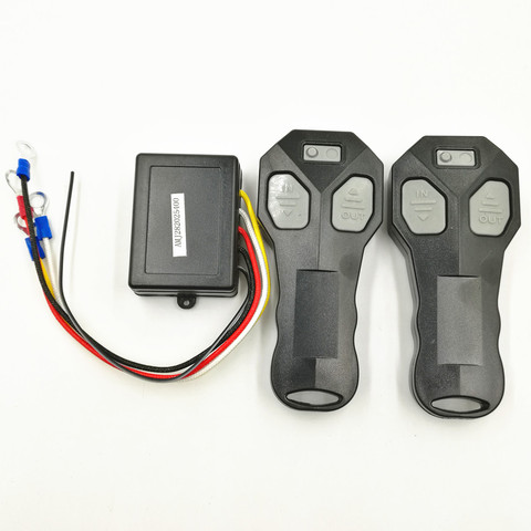 Universal Car Wireless Winch Remote Control With Twin Handset Two Matched Transmitters(6.5) ► Photo 1/6