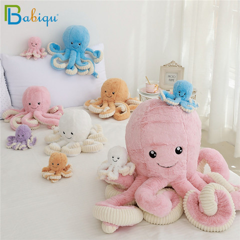 1PC 40-80cm Cute Octopus Plush Toy Octopus Whale Dolls & Stuffed Toys Plush Sea Animal Toys For Children Kids Xmas Gift ► Photo 1/6