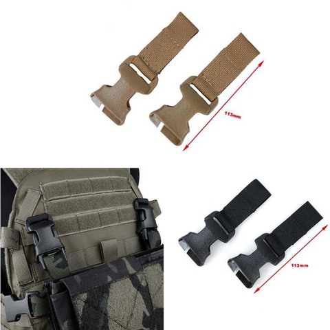 TMC3129-BK/DE Tactical Vest Multifunctional Connecting Buckle set for Molle Free Shipping ► Photo 1/6