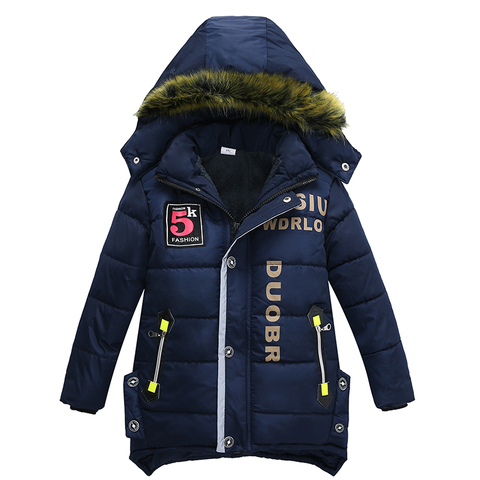 3-6year 2022 Boys Winter coats&Jacket kids Casual jackets Boys thick Winter jacket Boy infant overcoat Coat Kids clothes hooded ► Photo 1/6