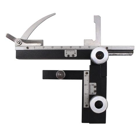 XSP Biological Microscope Accessories Metal Attachable Mechanical Stage X-Y Movable Stage with Scale Ruler ► Photo 1/6