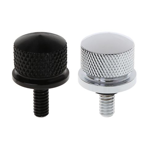 High Quality Black/Silver Aluminum alloy Seat Bolt Billet for Harley Sportster Street Glide Motorcycle Accessories ► Photo 1/6
