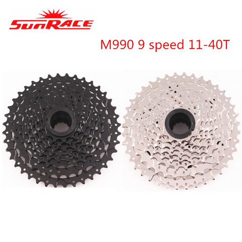 Sunrace CS M990 M980 9 speed bike bicycle MTB cassette freewheel 9-speed 11-40T ► Photo 1/6