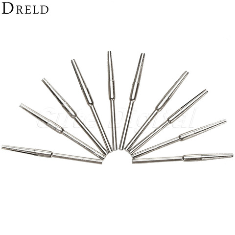 10Pcs Dremel Accessories Split Mandrel Adapter for Sandpaper Miniature Split Tapered Head Mandrel Rotary Tools 2.35mm Shank ► Photo 1/5