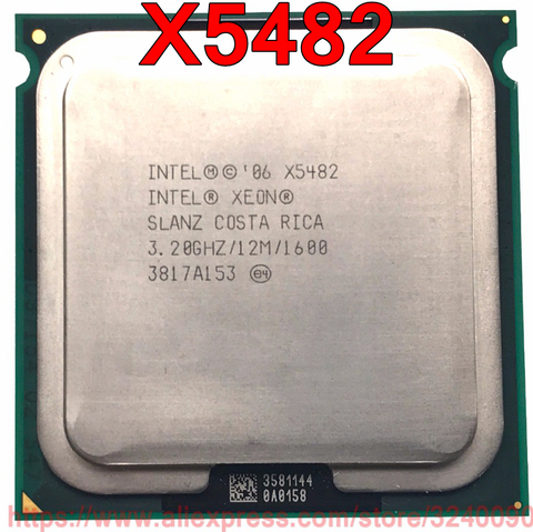 Original Intel CPU Xeon X5482 Processor 3.20GHz/12M/1600MHz Quad-Core Socket 771 free shipping speedy ship out ► Photo 1/1