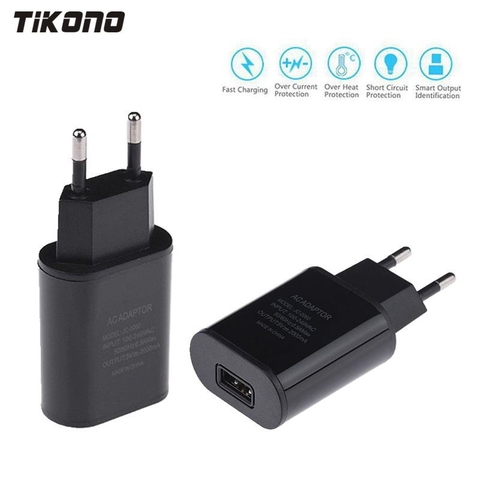 Top Quality 5V 2A EU Plug USB Fast Charger Mobile Phone Wall Travel Power Adapter For iPhone 6 6s 7 Plus Samsung S7edge Xiaomi ► Photo 1/6