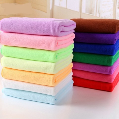 70 x 140 cm Fiber De Bambou Microfibre Sechage Rapide Douche Bath Towel Douce Super Absorbant Home Textile Large Thick Towel ► Photo 1/6
