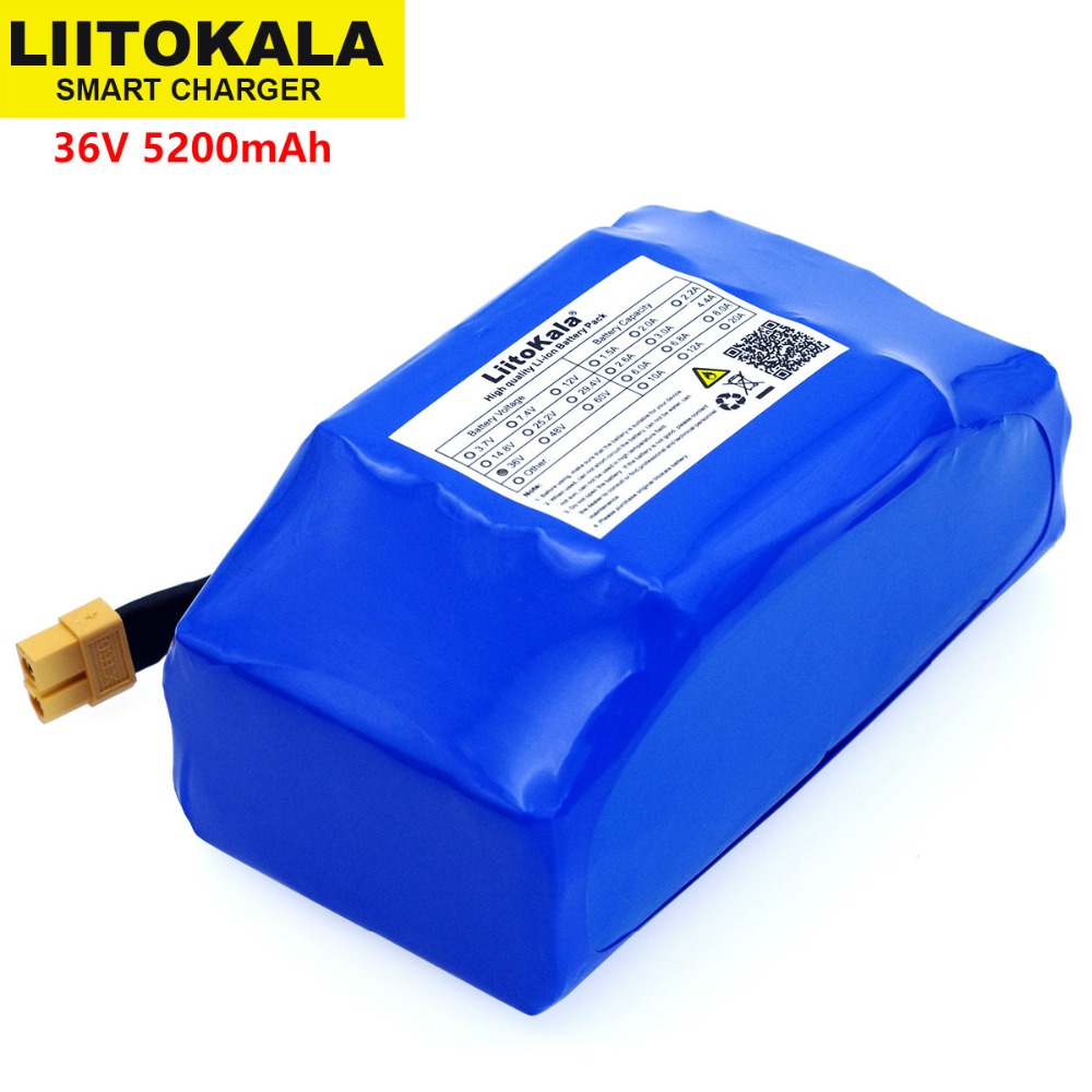 36V 4.4AH Lithium-Ion  Battery For Smart Self-balancing Fits 6.5 8 10 