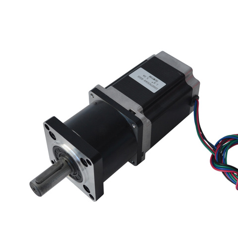 NEMA 23 economical type planetary gear stepper motor rated load 1.1N.m motor body 56mm gear ratio 5:1 10:1 ► Photo 1/2