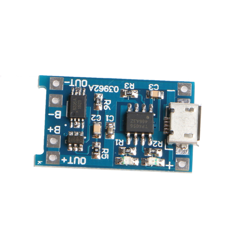 Micro 5V 1A USB 18650 Lithium Battery Charging Board Module+Protection ► Photo 1/5