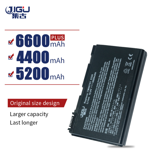 JIGU 6 Cell Battery TM00741 TM00751 GRAPE32 TM00742 For Acer TravelMate 5310 5320 5720 7520G 5530 5710 5720 Series ► Photo 1/5