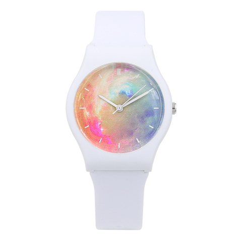 New Fashion Harajuku Star Women Water Resistant Sports Jelly Watch Simple Women Transparent Watches for Lady Girls Watch ► Photo 1/6