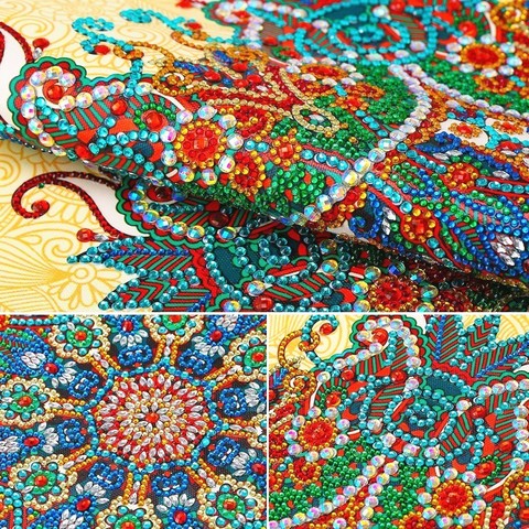 AZQSD Diamond Embroidery Flower Special Shaped Wall Art Diamond Painting Needlework Rhinestone 5d Drill DIY Mosaic Painting ► Photo 1/6