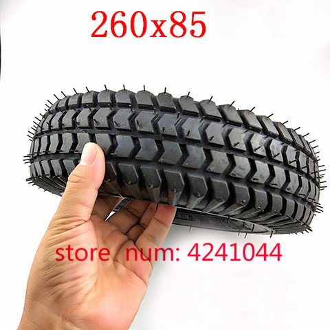 High-quality new 260x85 tires 3.00-4 10''x3'' Scooter tyre and inner tube kit fits electric kid gas scooter wheelChair ► Photo 1/4