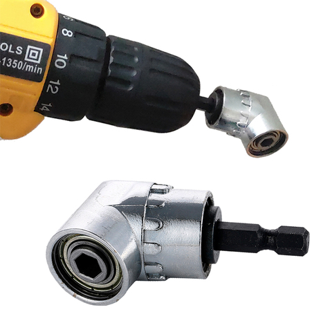 105 Degree Angle Screwdriver Set Socket Holder Adapter Adjustable Bits Drill Bit Angle Screw Driver Tool 1/4inch Hex Bit Socket ► Photo 1/6