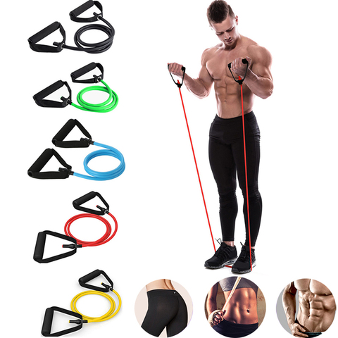 Elastic Bands For Fitness Resistance Bands Exercise Training Fitness Equipm L1