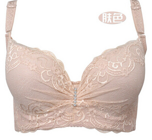 3/4 cup lace push up bra large size sexy women underwear thin section cup C cup D cup E bra for women ► Photo 1/6