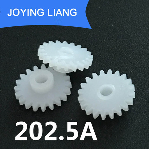 202.5A 0.5M Rack Gear 20 Teeth Hole 2.5mm Tight DIY Model Toy Motor Parts Pinion Accessory 10pcs/lot ► Photo 1/1