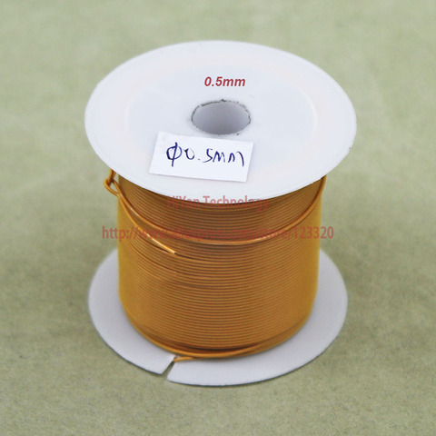 (20meters/lot) Triple Insulated Copper Wire Bare Copper Diameter 0.5MM Outside Diameter 0.7MM Triple Insulation Winding Wire ► Photo 1/2