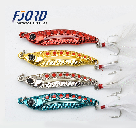 FJORD Metal VIB 4color 55/62/68mm 5/7/10/15/20g Spinner Spoon Long Casting Hard Baits Baits Full Swimming Layer Fishing Lures ► Photo 1/6