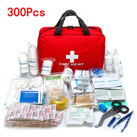 Portable 16-300Pcs Emergency Survival Set First Aid Kit for Medicines Outdoor Camping Hiking Medical Bag Emergency Handbag ► Photo 1/6