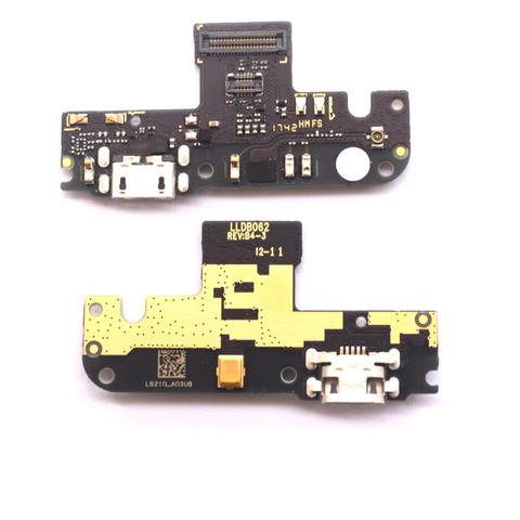 power volume strip main board mainboard USB charging charger port boad flex cable microphone for Xiaomi Redmi Note 5A Prime ► Photo 1/4