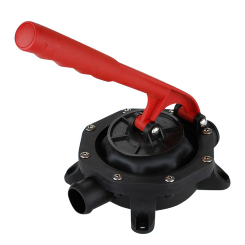 720GPH Aluminium ABS Handle water Pump Plastic Marine Boat Manual Bilge Hand Diaphragm Pump For water saltwater diesel black red ► Photo 1/1