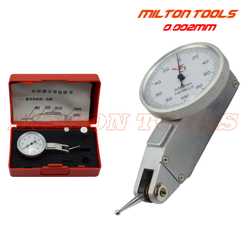 0-0.2mm 0.002mm 7Jeweld Miron Dial Test Indicator 0-0.8mm 0.01mm dial indicator dial Level Gauge  Scale Precision Metric Dovetai ► Photo 1/6