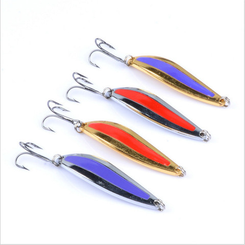 1Pcs High Quality Classic 5g 7g 10g Metal Sequined Spoon Lure For Fishing Baits Bass Pike Sea Lake Lures Tool Wobblers Spinner ► Photo 1/6