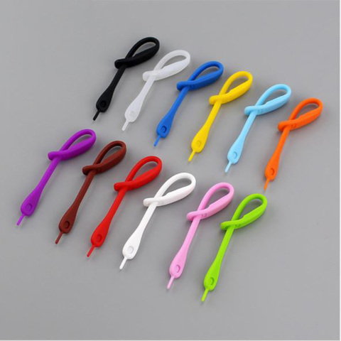 12pcs/set Colorful Silicone Wine Glass Bottle Drink Cup Marker Party Tags Cup Identify Label Random Color ► Photo 1/6