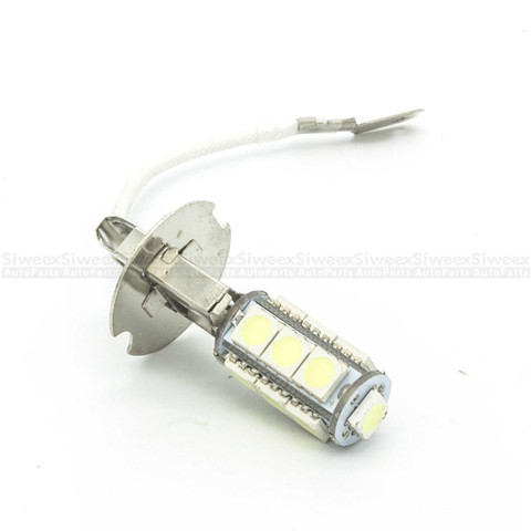 H3 PK22S 5050 Chips White 13 SMD Headlight Brightness LED Bulbs DC12V Auto Car Fog Light Lamp 6500K ► Photo 1/5