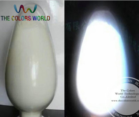 TCYG100 Glow in dark pigment White  Color long last glowing, luminescent powder,Noctilucent powder ► Photo 1/1