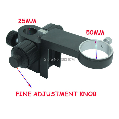 Industrial Monocular Microscope Camera Lens Circular Focusing Frame 50mm Fine Adjustment Knob Fine Adjustment Bracket ► Photo 1/4