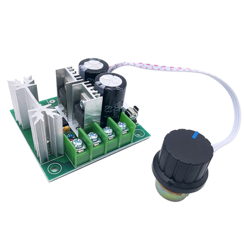 10A DC Motor speed controller PWM controller 12V-40V 0.01-400W ► Photo 1/5