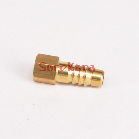 LOT 5 Hose Barb I/D 6mm 8mm 10mm M10x1 M12x1.25  M14x1.5mm female Brass coupler Splicer Connector fitting for Fuel Gas Water ► Photo 1/4