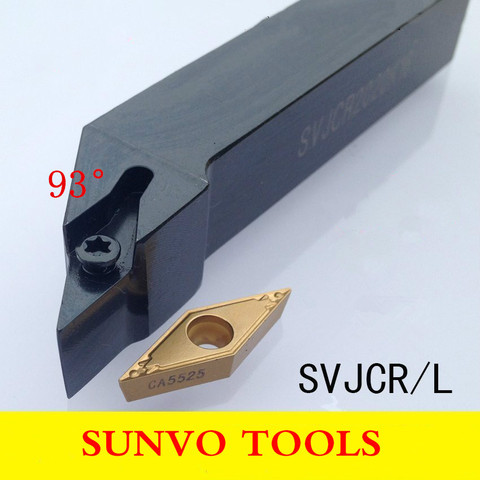 SVJBR/SVJBL 1212H11/1010H11 Use Carbide Insert VCBT VCMT VCGT 110304/110308/160404/160408 External Turning Tools Holder ► Photo 1/4