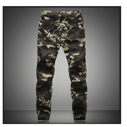 M-5X 2022 Mens Jogger Autumn Pencil Harem Pants Men Camouflage Military Pants Loose Comfortable Cargo Trousers Camo Joggers ► Photo 1/6
