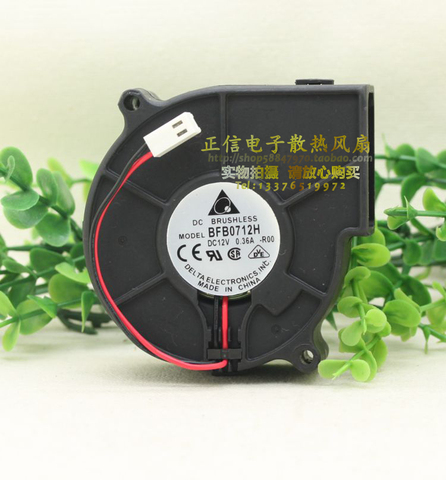 Free Shipping Original For Delta BFB0712H 7530 DC 12V 0.36A projector blower centrifugal fan cooling fan ► Photo 1/2