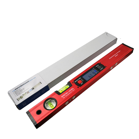 Digital Protractor Angle Finder Inclinometer electronic Level 360 degree with/without Magnets Level angle slope test Ruler 400mm ► Photo 1/6