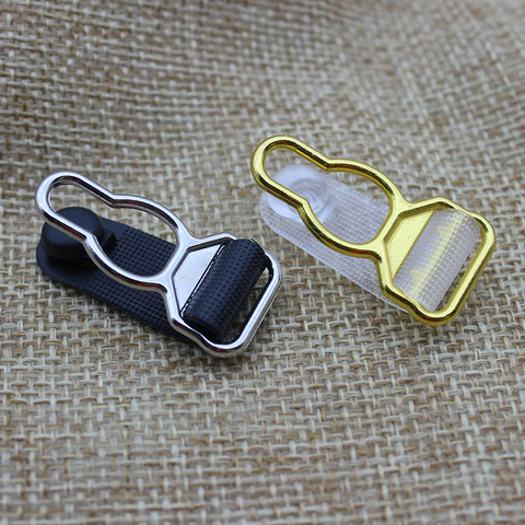 Suspender clips 1.2cm Garter clip Garment clip Clothing accessories Sewing Supplies Metal+ PP 6 pcs/lot ► Photo 1/6