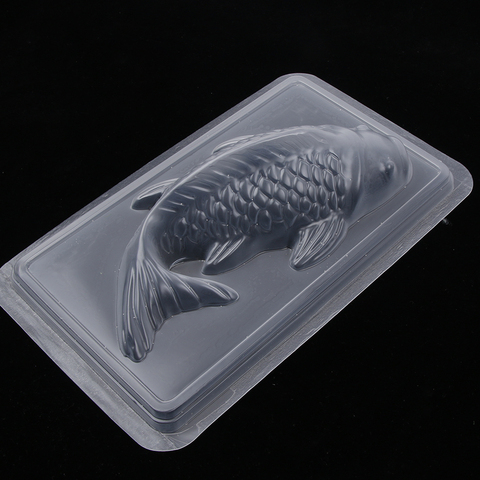 New 3D Koi Fish Shape Plastic Cake Chocolate Jelly Sugarcraft Mould Rice Mold DIY Cake Decorating Moulds Baking Tool Decorator ► Photo 1/6