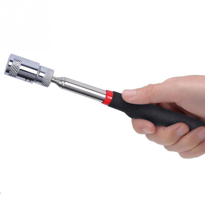 New Magnetic Pick Up Rod Stick Extending Magnet Telescopic Easy Rod Handheld 